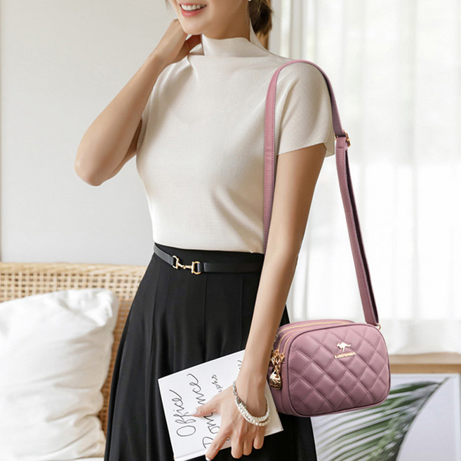 Kaidifeiniroo Chic Hills 斜背肩揹包 時尚方包 11490, 紫色