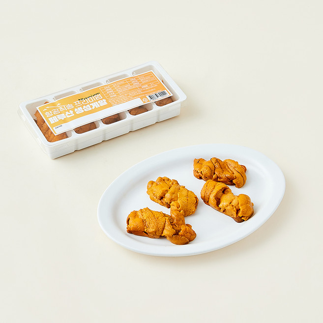 항공직송 페루산 생성게알 (냉장), 100g, 1개