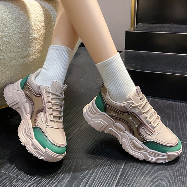 뮤베아 여성용 스코프어스 어글리 커스텀 스니커즈 WS1097