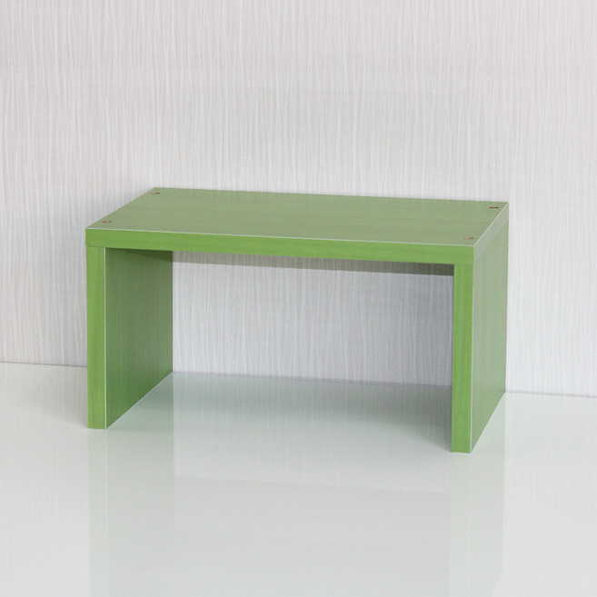 양지가구 양발이 선반, 연두, 1단