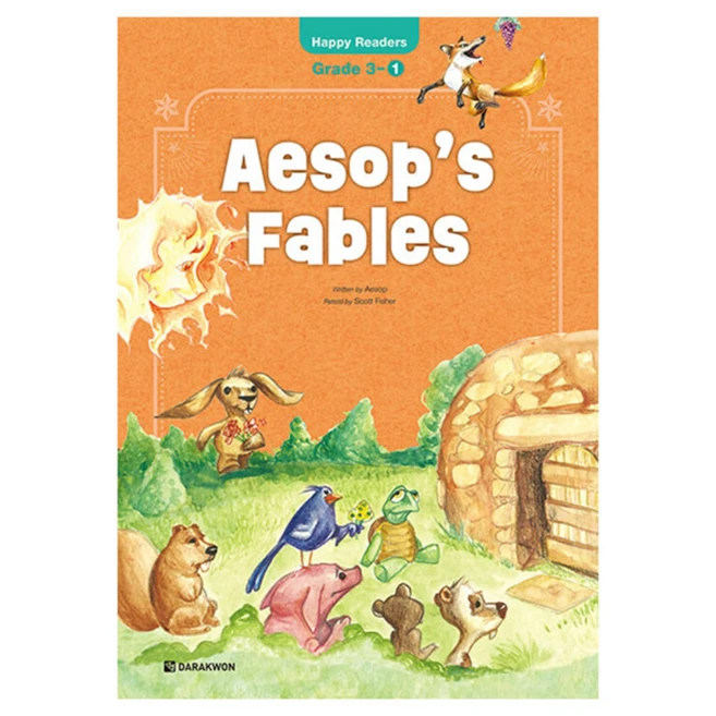 Aesop’s Fables(Happy Readers Grade 3-1), Aesop’s Fables(Happy Readers.., Aesop(저), 다락원 - 쿠팡