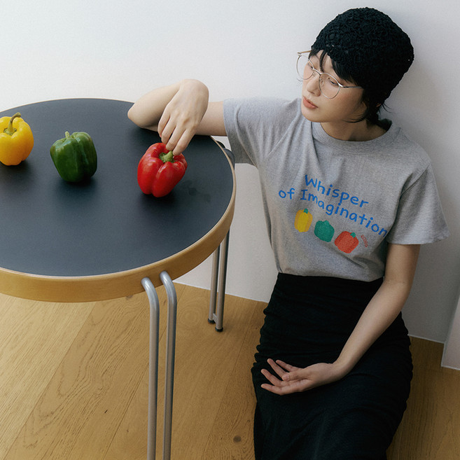 리올그 워이 베지 티셔츠