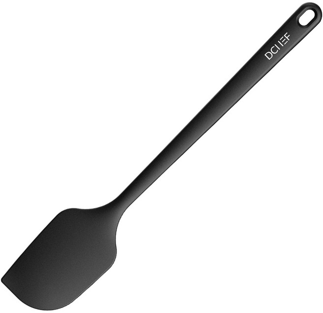 데일리셰프 프리미엄 엑스라지 실리콘 스파츌라, 블랙, 1개