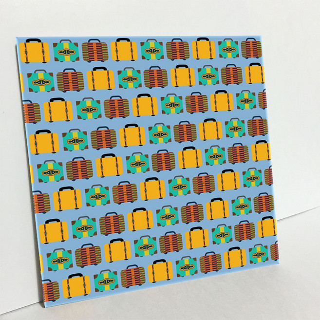 HTP 전통문양타일 K1195 1000544, 동그라미문 가로줄문 기하문