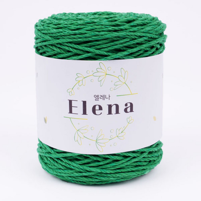 Elena 編織線, 118 綠色, 1個