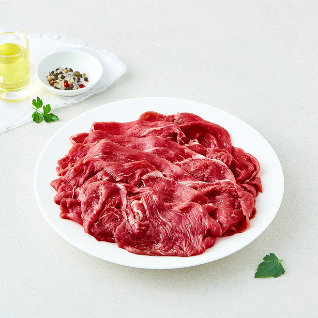 미트엔조이 미국산 앞다리 샤브샤브용 (냉장), 1개, 300g