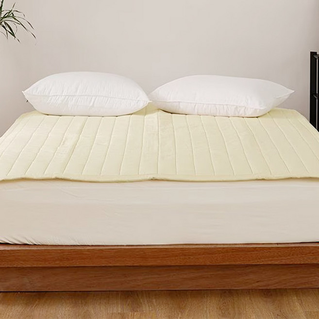 픽켄드 사과 고정 밴드 침대패드, 레몬 딜