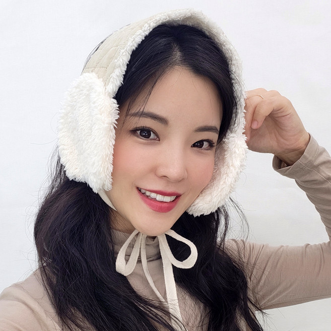 제이제이나인 덤플트리밍 패딩 귀마개