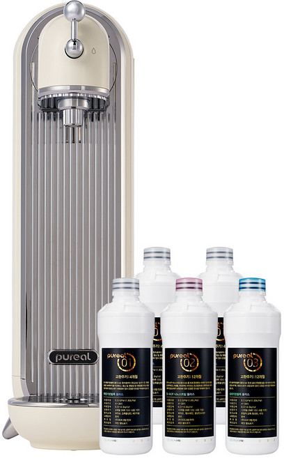 pureal Euro Changer 直飲式淨水器 顧客自行安裝, PPA-300(奶油象牙白)
