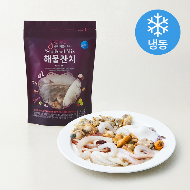 알찬해 해물잔치 (냉동), 1개, 200g