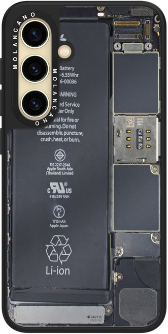 모란카노 미러 디자인 휴대폰 케이스