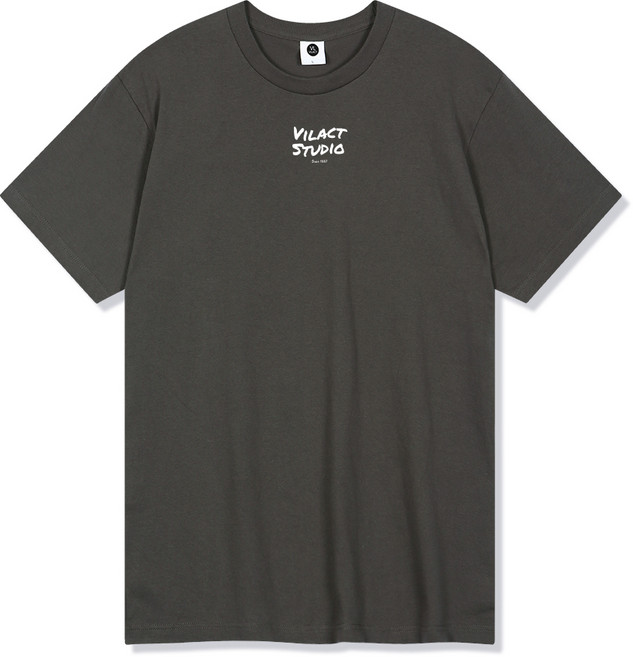빌락트 센터 레터링 빌락트스튜디오 18수 반팔 티셔츠