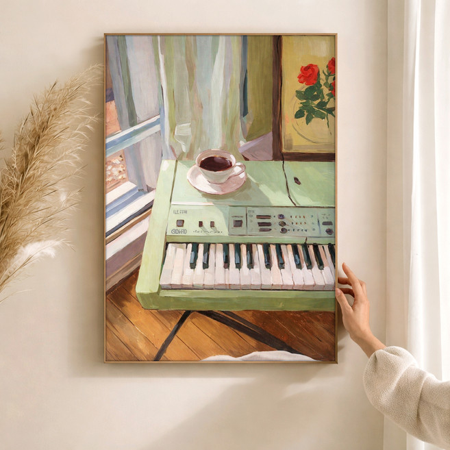 퍼니즈 홈 카페 포스터 오후의 선율