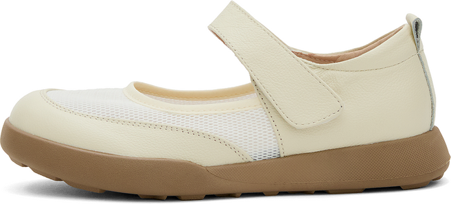 J SHOE 天然牛皮 Fury 網眼瑪莉珍鞋 3cm