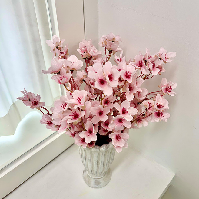 아르띠콜로 벚꽃 조화 인테리어 부쉬, 핑크, 5개