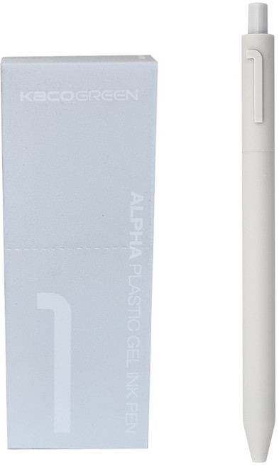 카코 알파 소프트 중성 젤펜 0.5mm, 숫자 1, 10개