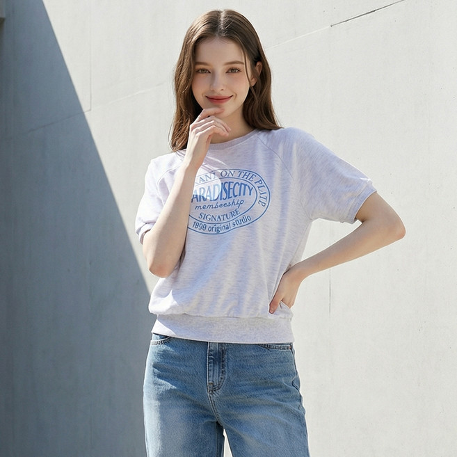 부루앤쥬디 파라다이스 시티 맨투맨 BOSDTG504A