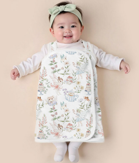 유아용 순면 조끼형 슬리핑백 배싸개