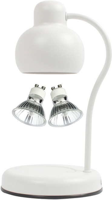 빛조절 캔들워머 + 전구 35W 2p, 소담화이트