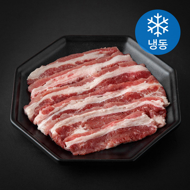 갓성비 소고기 우삼겹 구이용 (냉동), 1개, 190g