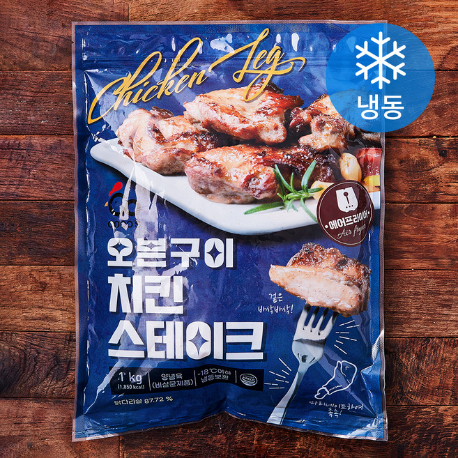 코코푸드 오븐구이 치킨 스테이크 (냉동), 1kg, 1개