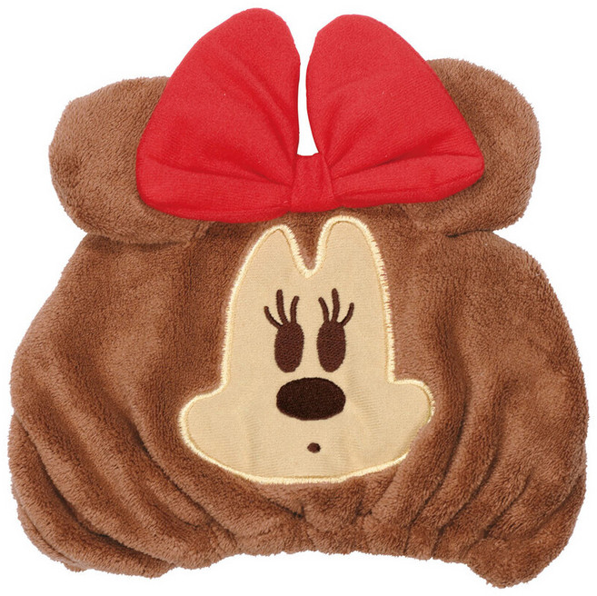 스케이터 TOC11 입체캐릭터 극세사 드라이 헤터터번 17 x 23 cm, 미니마우스, 1개