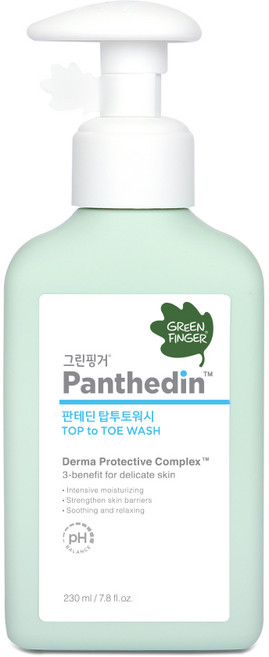 그린핑거 판테딘 탑투토 워시, 1개, 230ml