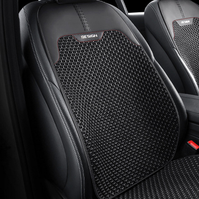 순잠 에어 여름 자동차 시트 1인 등받이, 블랙, 1개