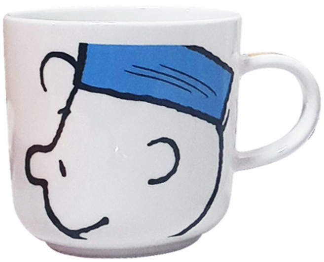 Peanuts 史努比彩色姓名馬克杯, 查理, 1個
