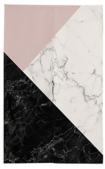 마켓에이 북유럽 기하학 태피스트리 도어커튼 싱글