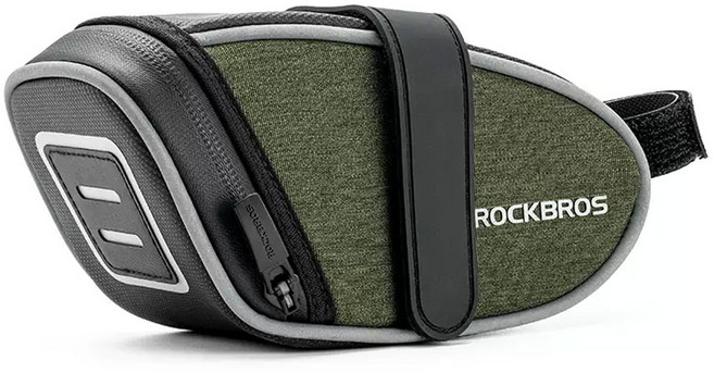 락브로스 자전거 안장가방 벨크로 설치식 C52, 혼합색상, 1개