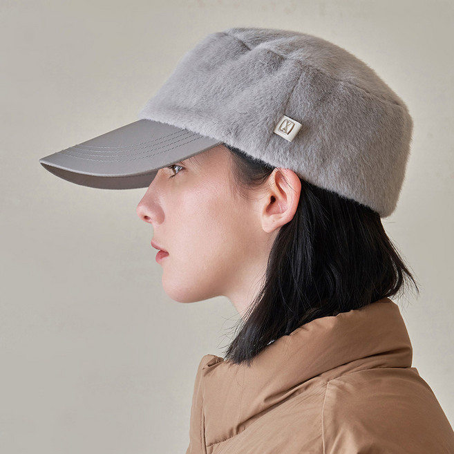 바잘 VA 스퀘어 플라이 라벨 퍼 벨보이캡