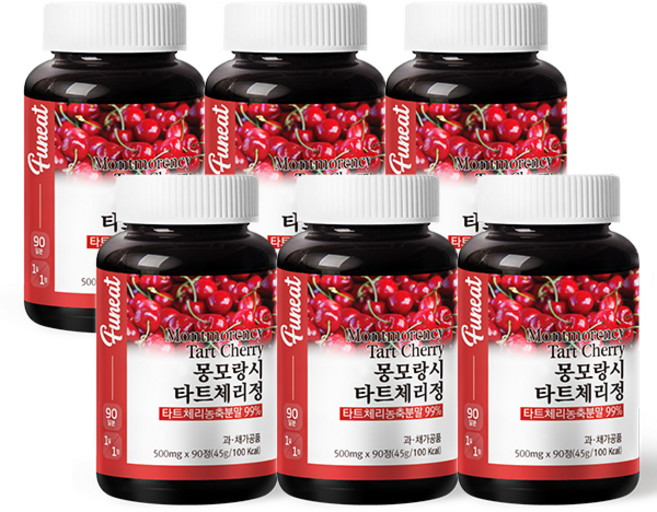 퍼니트 몽모랑시 타트체리정, 45g, 6개