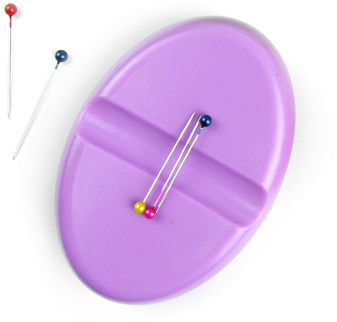 소잉바이핸드 문진겸용 자석 핀쿠션, 1개, 바이올렛
