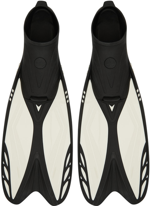 아레나 오리발 롱핀 A4AC1AF01, WHITE