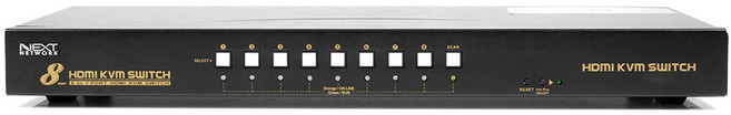 NEXTU 8埠 USB HDMI 4K KVM 切換器, NEXT-7208KVM