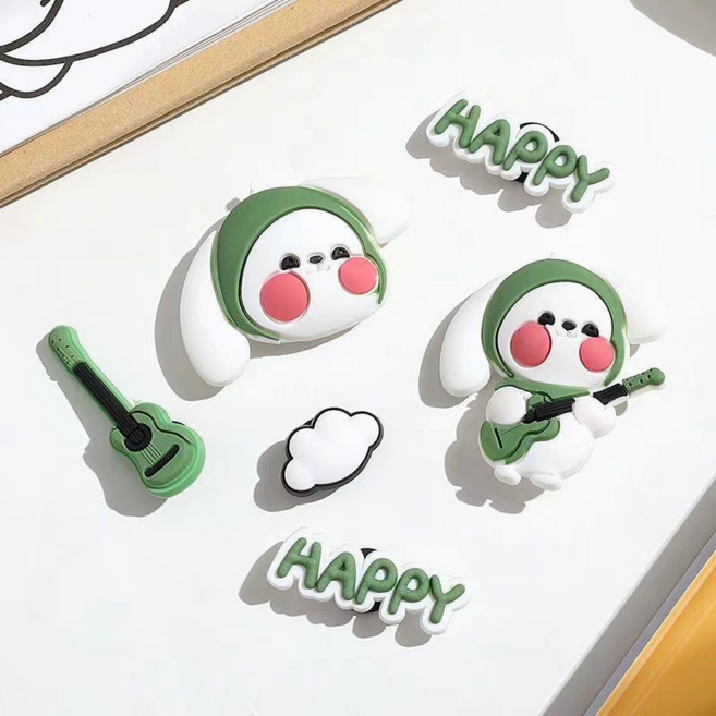 크블랑스 고급 예쁜 슬리퍼 보석 파츠 2세트 기타 도그 아이디어 DIY 퓨어 액세서리