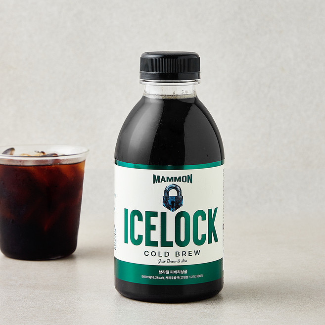 훔볼트 마몬 ICE LOCK 브라질 피베리싱글 콜드브루 RTD, 1개, 500ml