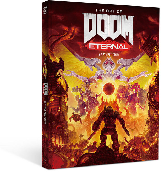 DOOM ETERNAL 게임 아트북 양장, 베데스다 소프트웍스, 아르누보