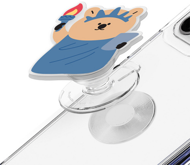 트라이코지 쿼카 여행 아크릴 체인지톡, 쿼카 여행 뉴욕, 1개