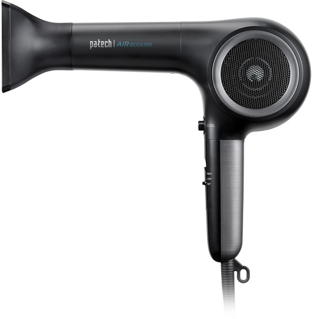 patech 採用BLDC 2.0空氣增壓吹風機 1850W, 黑色, V14