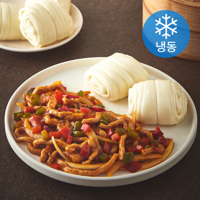 쿡솜씨 고추잡채와 꽃빵 밀키트 (냉동), 460g, 1개