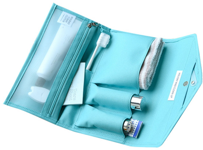 플레픽 홀리데이 트래블 워시 파우치