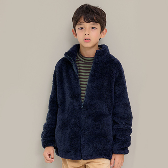 유니프랜드 아동용 플러피안 플리스 점퍼