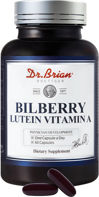 닥터브라이언 빌베리 루테인 비타민A, 60정, 1개