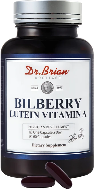 닥터브라이언 빌베리 루테인 비타민A, 60정, 1개 - 쿠팡