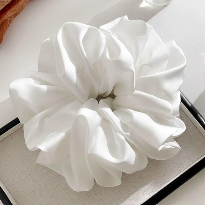 대형 실크 곱창 머리끈 FREE