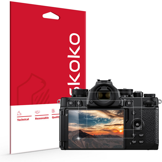 스코코 고화질 무반사 AR 액정보호필름 2p 세트, 니콘 Zf, 1세트