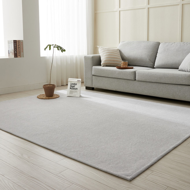 브릭스 사계절 워셔블 발수코팅 러그