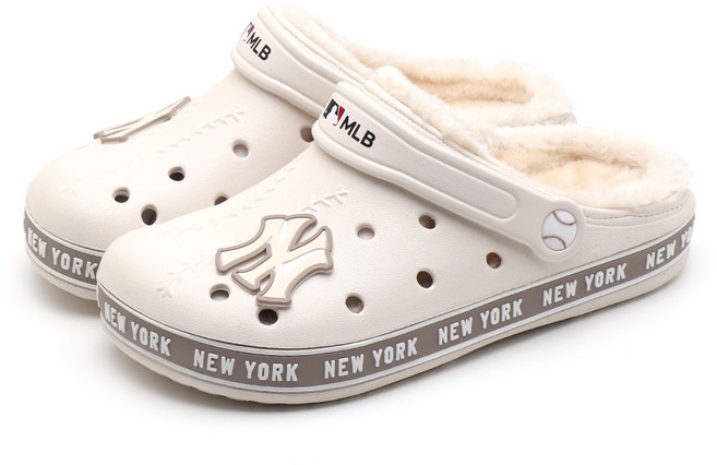 MLB 아동용 뉴욕양키스 볼드 방한 슬리퍼